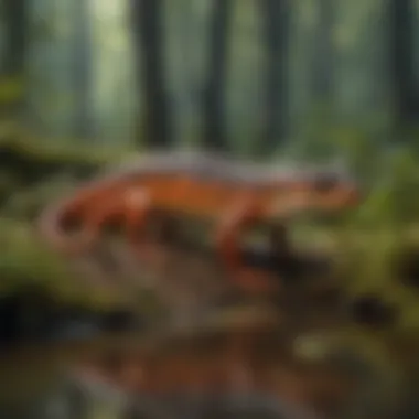 Promoting Salamander Health Through Stewardship Forest stewardship practices supporting salamander populations