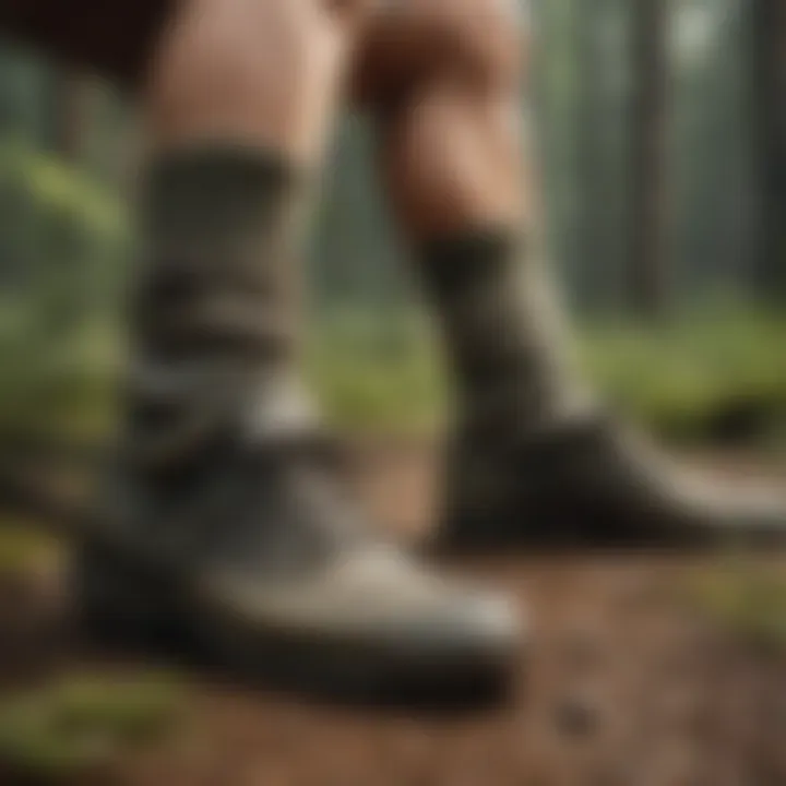 Infographic illustrating the effectiveness of snake protection socks