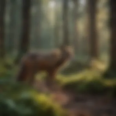 Wildlife in Sustainable Ecosystem Wildlife in a sustainable forest ecosystem