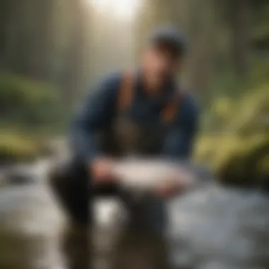 Challenges and Conservation Efforts for Salmon Survival Infographic on challenges facing salmon populations
