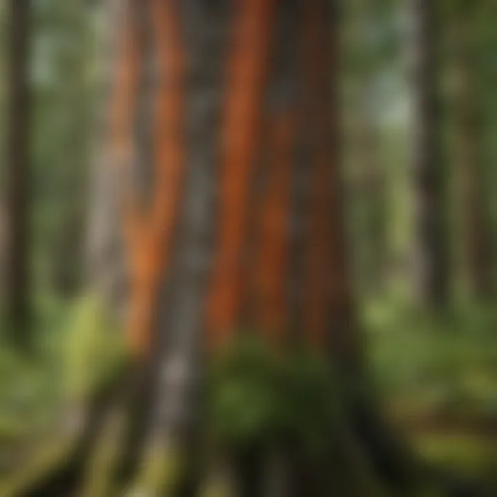 A diagram illustrating the science behind the formulation of tree paint