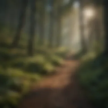 Ecological Dynamics in Forests An illustration of the ecological balance among various species in a forest
